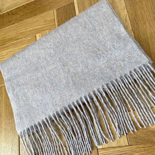 Chloe クロエ カシミヤ100% マフラー | www.suellencolombo.com.br