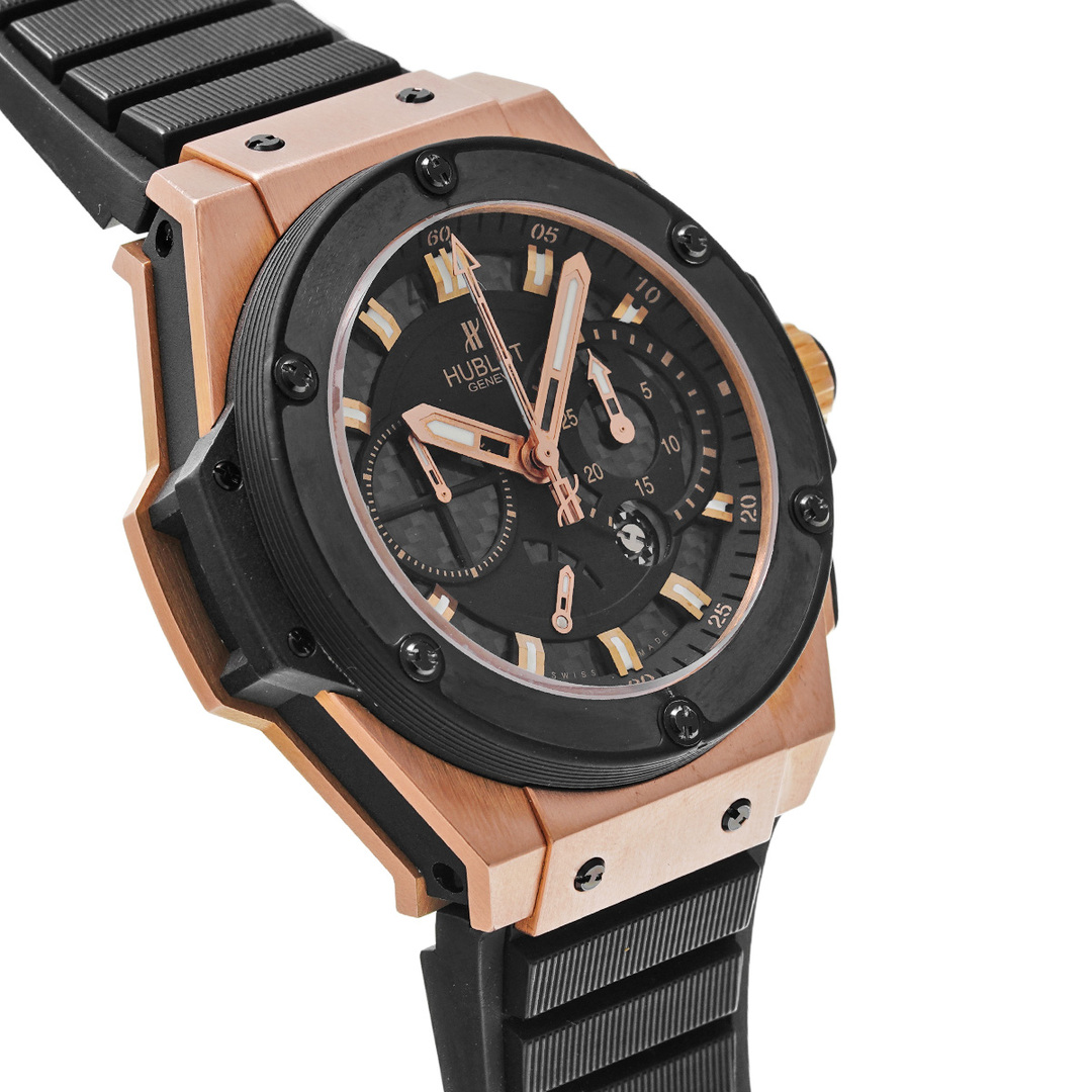 HUBLOT(ウブロ)の中古 ウブロ HUBLOT 709.OM.1780.RX ブラック メンズ 腕時計 メンズの時計(腕時計(アナログ))の商品写真