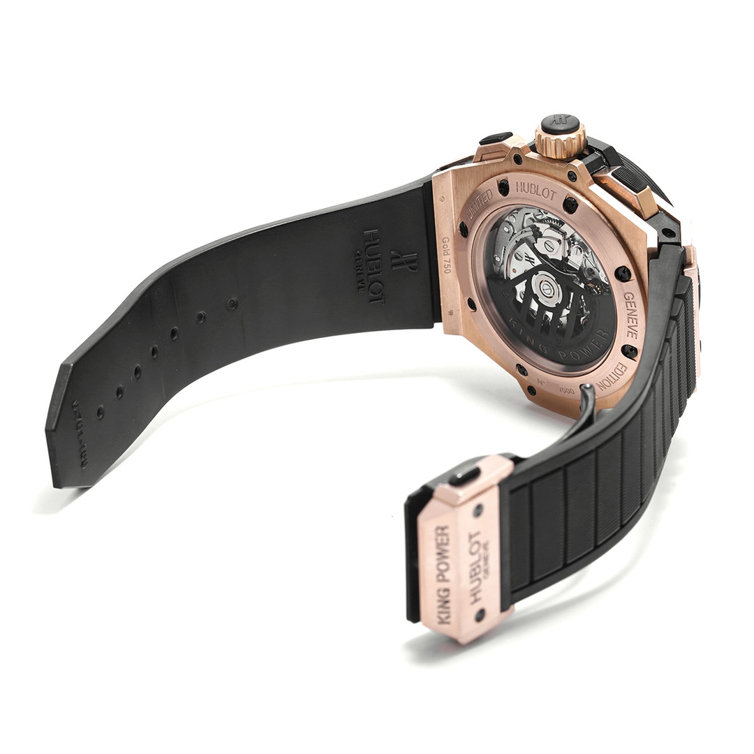 HUBLOT(ウブロ)の中古 ウブロ HUBLOT 709.OM.1780.RX ブラック メンズ 腕時計 メンズの時計(腕時計(アナログ))の商品写真