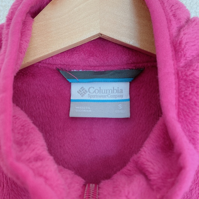 Columbia(コロンビア)の【Columbia】キッズフリースジャケット サイズS(7/8) キッズ/ベビー/マタニティのキッズ服女の子用(90cm~)(ジャケット/上着)の商品写真