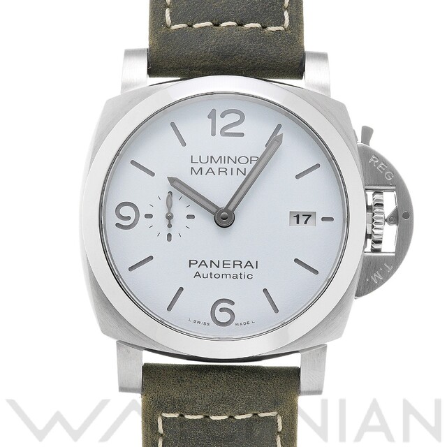 ずっと気になってた 中古 - PANERAI OFFICINE パネライ 腕時計 メンズ ホワイト X番(2021年製造) PAM01314 PANERAI OFFICINE 腕時計(アナログ) ずっと気になってた 中古 - PANERAI OFFICINE パネライ 腕時計 メンズ ホワイト X番(2021年製造) PAM01314 PANERAI OFFICINE 腕時計(アナログ)