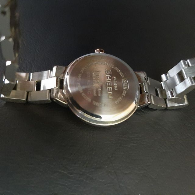 CASIO - 【稼働品】CASIO カシオ SHE-4506 ソーラー ピンク レディース