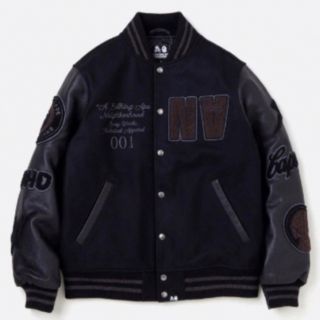 アベイシングエイプ(A BATHING APE)のBAPE NBHD VARSITY JACKET NUMBERING(スタジャン)