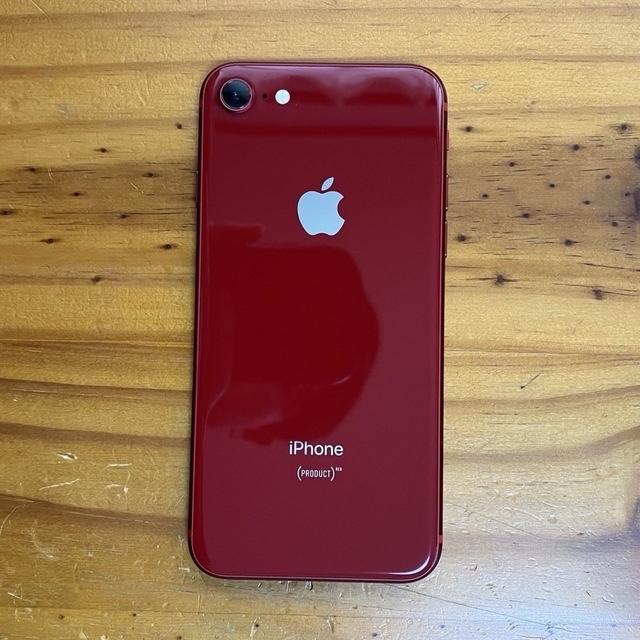 【新品】iphone8 red 64GB simフリー