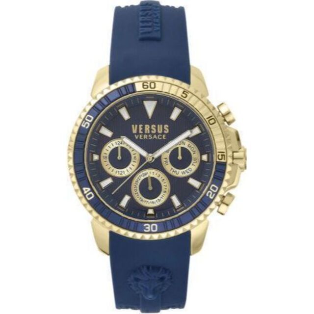 Gianni Versace(ジャンニヴェルサーチ)の【激レア】新品 ヴェルサーチ クオーツ メンズ腕時計ゴールド レア人気モデル メンズの時計(腕時計(アナログ))の商品写真