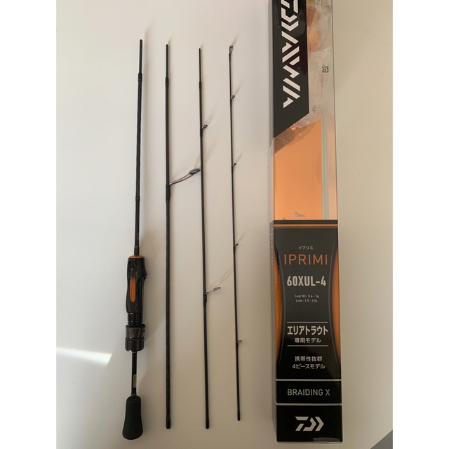 【美品】DAIWA イプリミ IPRIMI 60XUL-4