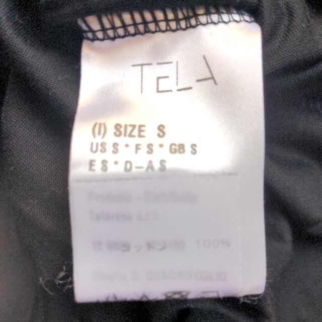 TELA(テラ)のTELA ジップカットソー新品 レディースのトップス(カットソー(長袖/七分))の商品写真