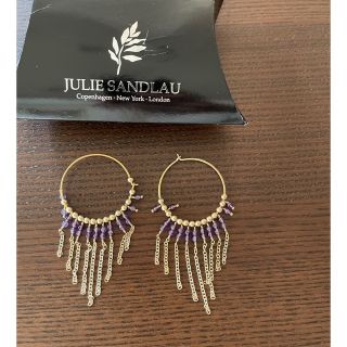 バーニーズニューヨーク(BARNEYS NEW YORK)の未使用 Julie Sandlau フープピアス(ピアス)