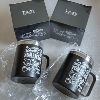 タリーズコーヒー(TULLY'S COFFEE)のタリーズ トムとジェリー ステンレスマグカップ(グラス/カップ)