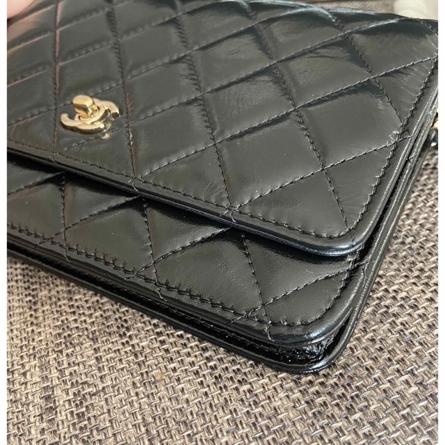 CHANEL - ✨お値下げ✨正規品 CHANELチェーンウォレット マトラッセ ...