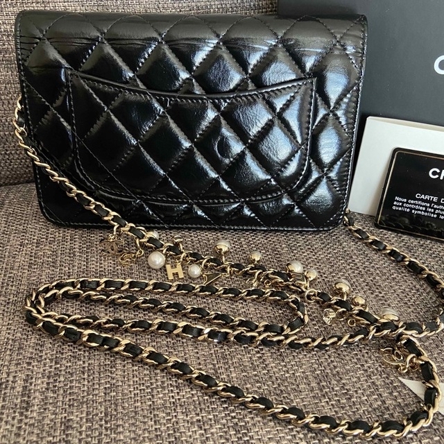 CHANEL - ✨お値下げ✨正規品 CHANELチェーンウォレット マトラッセ ...