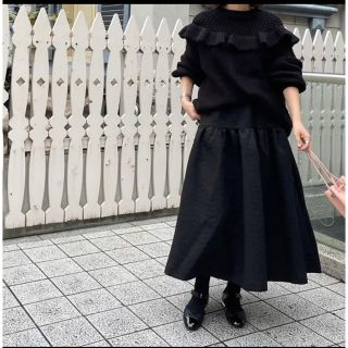 Chestyバルーンスカート☆シンプル黒スカート美品