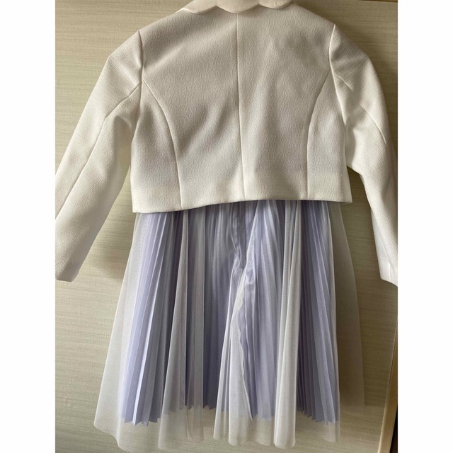 美品！！入学式130 セレモニースーツ キッズ/ベビー/マタニティのキッズ服女の子用(90cm~)(ドレス/フォーマル)の商品写真