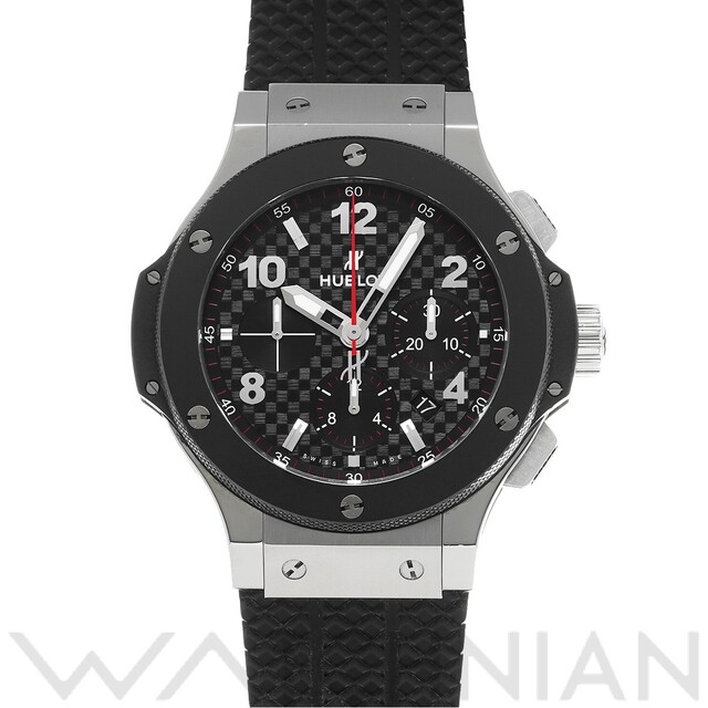 【激安大特価！】 HUBLOT - 中古 ウブロ HUBLOT 301.SB.131.RX ブラックカーボン メンズ 腕時計 腕時計(アナログ)