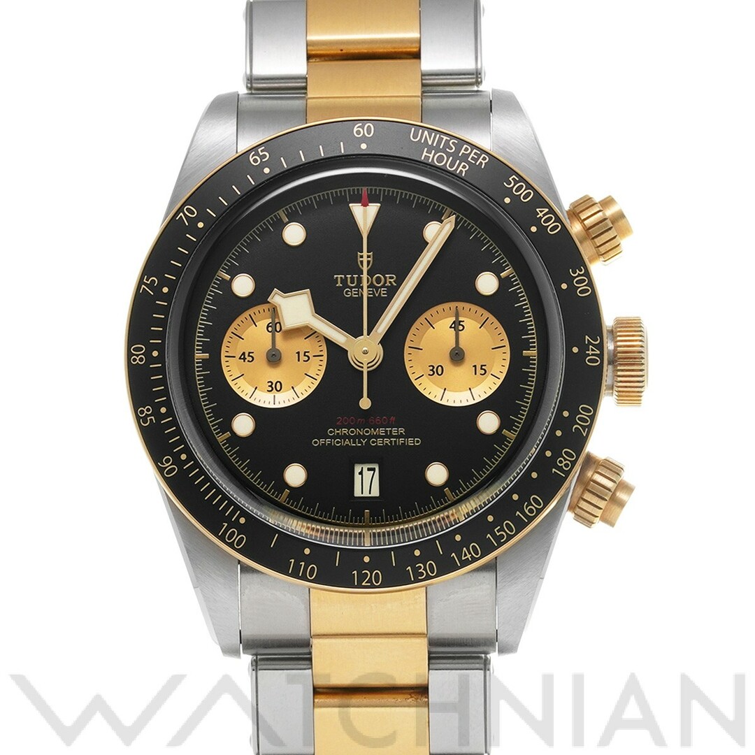 Tudor - 中古 m79363n-0001　 チューダー / チュードル TUDOR 79363N ブラック /ゴールド メンズ 腕時計
