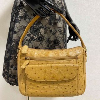 OSTRICH - ❤︎ リアルオーストリッチレザー 2WAYショルダーバッグ