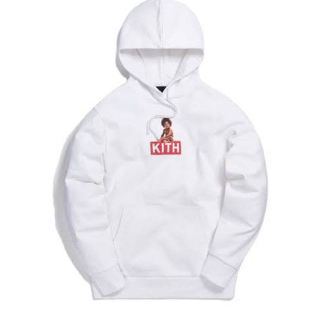 kith biggie box logo hoodieパーカー