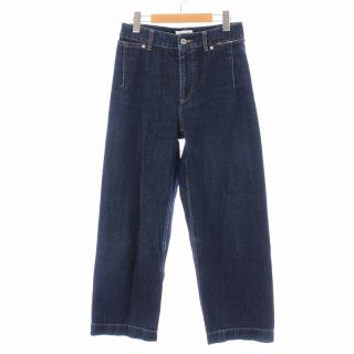 スローブイエナ(SLOBE IENA)のスローブ イエナ Le Denim デニムパンツ ジーンズ ワイド 36 S 紺(デニム/ジーンズ)