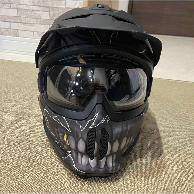 【処分品最安値販売】ルーロック ヘルメットバイク用