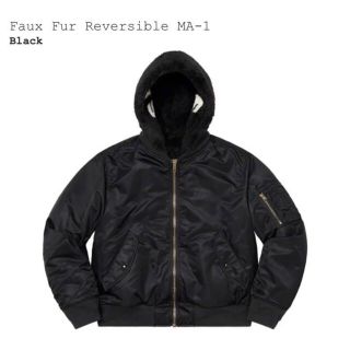 岩田剛典着★Supreme★Faux Fur Reversible MA-1ファ