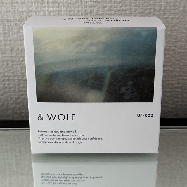  WOLF セラムリキッドファンデーション light beige - 4