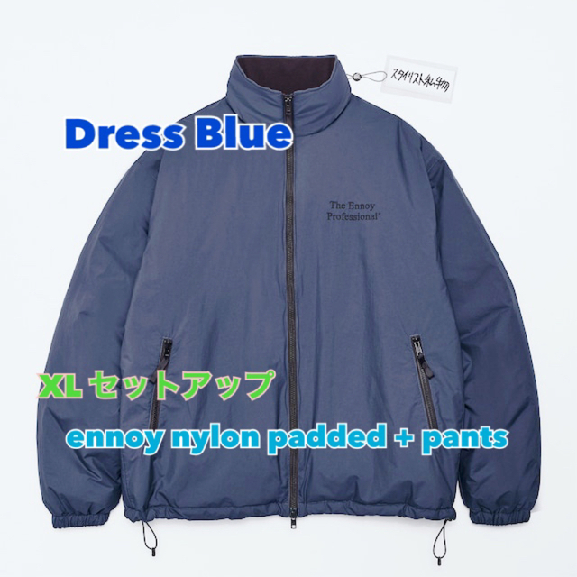 ennoy スタイリスト私物 NYLON PADDED JACKET PANTS