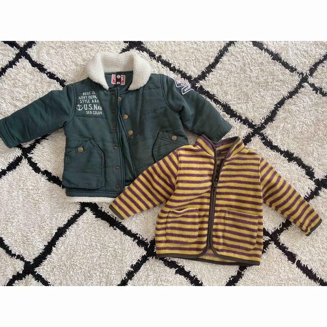 F.O.KIDS(エフオーキッズ)のアウター　ダウン　80サイズ　BREEZE  F.O.KIDS キッズ/ベビー/マタニティのベビー服(~85cm)(ジャケット/コート)の商品写真