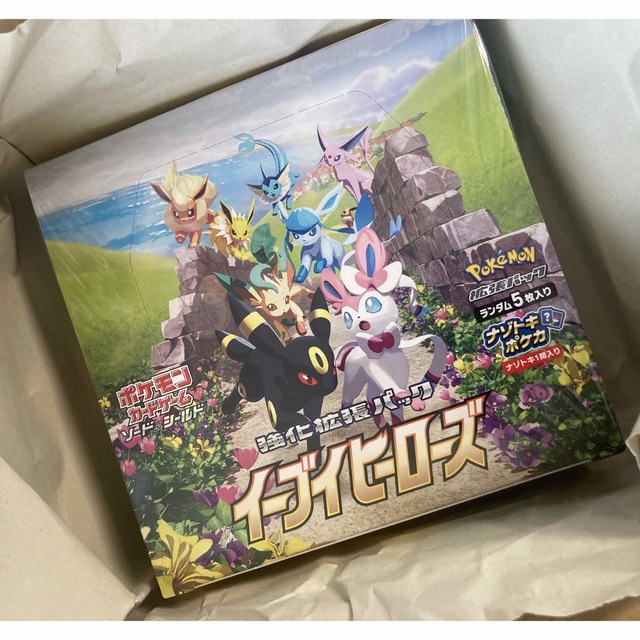 ポケモンカード　イーブイヒーローズ　1box 新品未開封　シュリンク付き