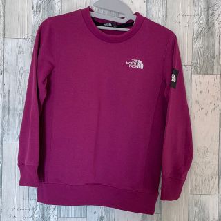 ザノースフェイス(THE NORTH FACE)のノースフェイス　スクエアロゴクルー　スウェット　130 NTJ61922(Tシャツ/カットソー)