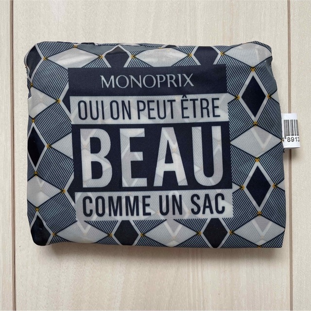 MONOPRIXモノプリ エコバッグ おしゃれ フランスお土産 レディースのバッグ(エコバッグ)の商品写真