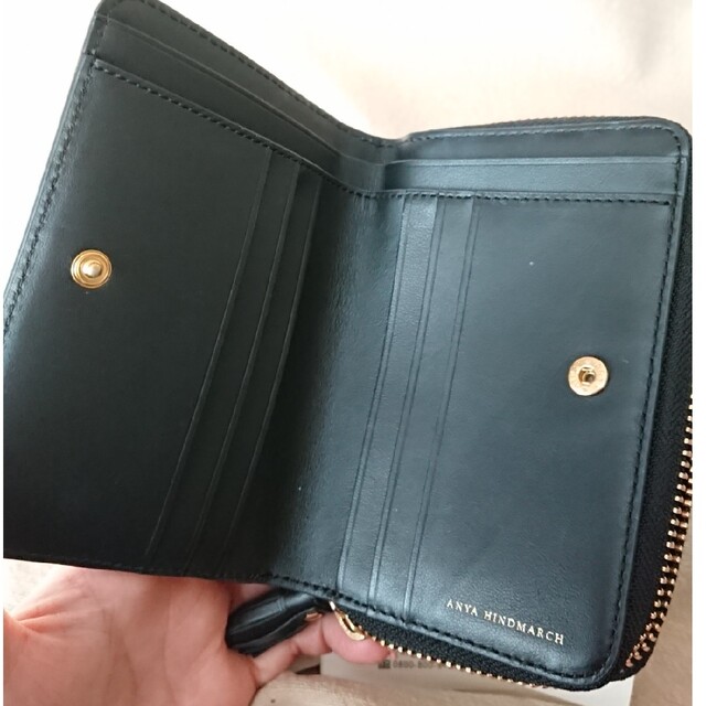 ANYA HINDMARCH(アニヤハインドマーチ)のmamikuruさん専用新品未使用 アニヤ・ハインドマーチ スマイリー財布 レディースのファッション小物(財布)の商品写真