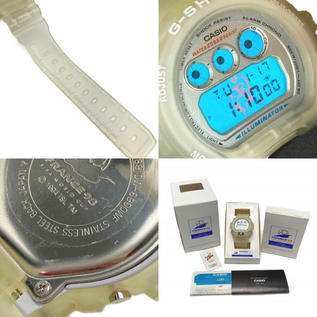 CASIO(カシオ)の☆☆CASIO カシオ G-SHOCK FIFA ワールドカップ1998 限定モデル DW-6900WF-7T 三つ目 クォーツ メンズ 腕時計 箱・取説有 メンズの時計(腕時計(デジタル))の商品写真