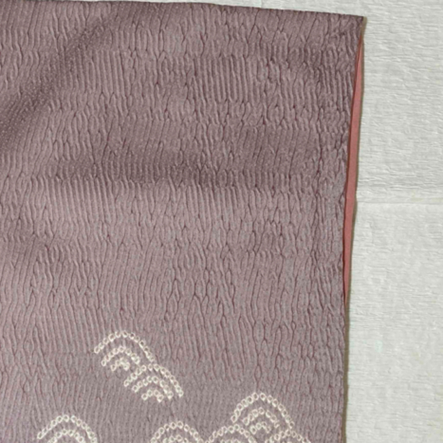 正絹　訪問着と帯のセット 4