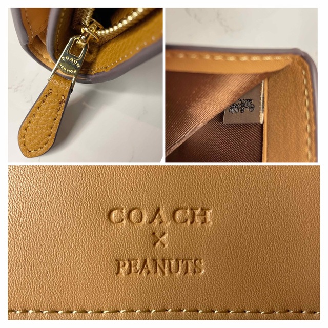 COACH(コーチ)の【新品-未使用】COACH X PEANUTS コラボ  二つ折り財布  レディースのファッション小物(財布)の商品写真