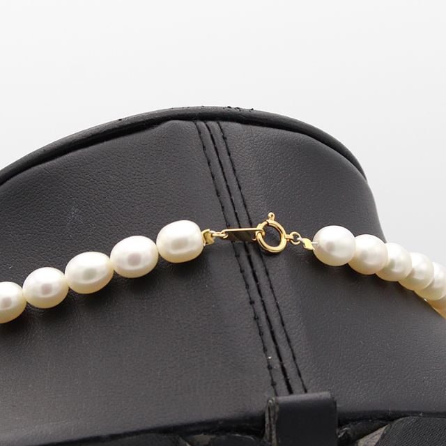 GALA jewelry ゴールデンパール ネックレス K18YG ❤️国内外の人気