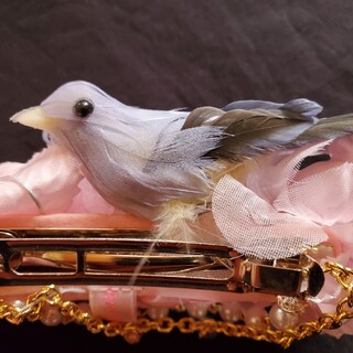 アンジェリックプリティー(Angelic Pretty)のAngelicPretty 小鳥たちのシンフォニアバレッタ(バレッタ/ヘアクリップ)