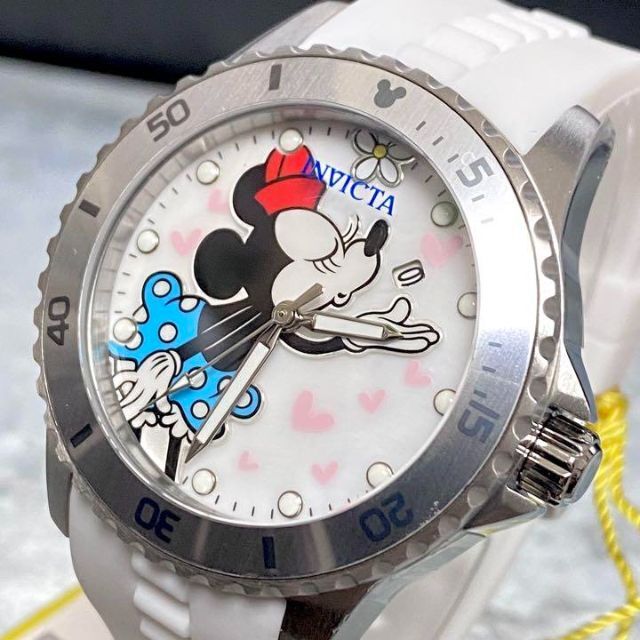 人気アイテム INVICTA - INVICTA/Disney 新品/インビクタ ミニーマウス/ユニセックス腕時計 腕時計