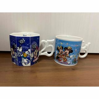 ディズニー　スーベニアカップ　マグカップ　25周年　30周年(グラス/カップ)