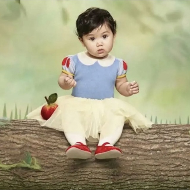 babyGAP(ベビーギャップ)のbaby gap ♡ ワンピース 白雪姫 チュール キッズ/ベビー/マタニティのベビー服(~85cm)(ワンピース)の商品写真