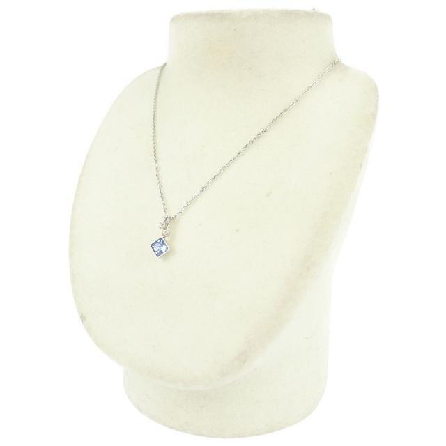 SWAROVSKI - スワロフスキー ネックレス 中古 シルバー ブルー