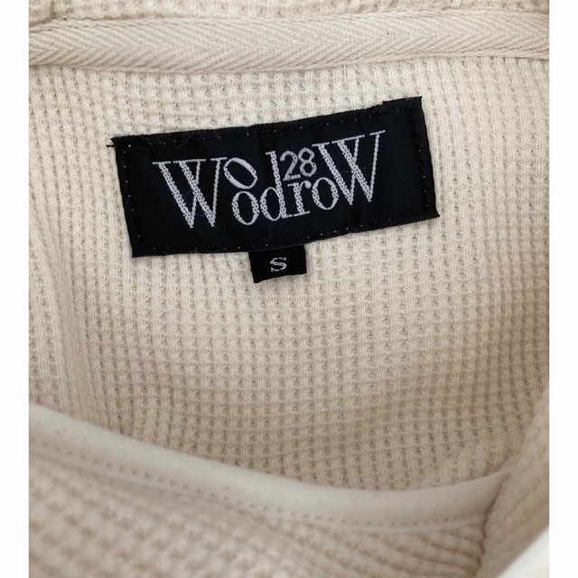 【美品】WOODROW サーマルフードカットソー メンズのトップス(Tシャツ/カットソー(七分/長袖))の商品写真