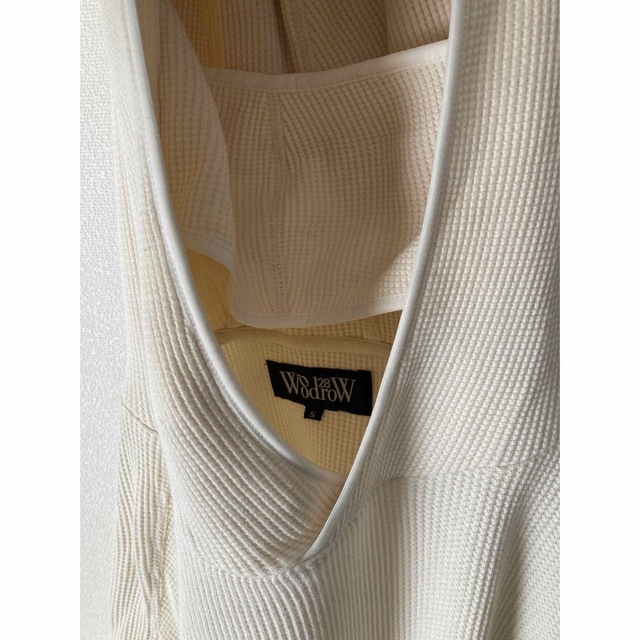 【美品】WOODROW サーマルフードカットソー メンズのトップス(Tシャツ/カットソー(七分/長袖))の商品写真