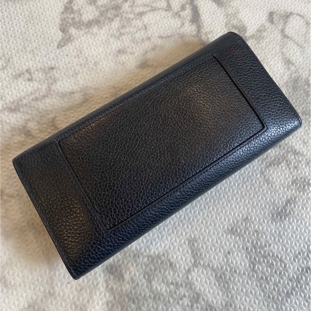 celine(セリーヌ)のCELINE 財布　長財布　バイカラー　ウォレット　美品　イエロー×ブラック　黒 レディースのファッション小物(財布)の商品写真