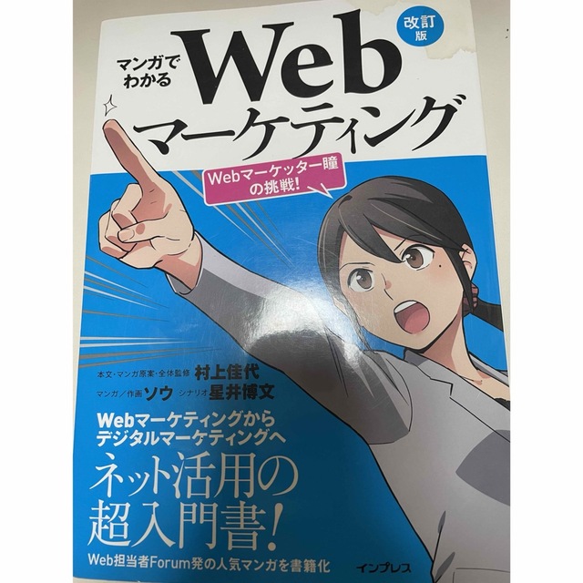 マンガでわかるwebマーケティング エンタメ/ホビーの本(コンピュータ/IT)の商品写真