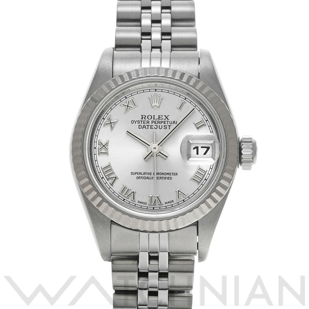 ロレックス ROLEX チェリーニ 6621 W番 レディース 腕時計 ブルー 文字盤 K18WG ホワイトゴールド クォーツ ウォッチ Cellini VLP 90172572