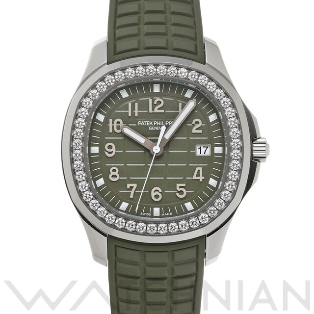 品質が完璧 PATEK 腕時計 レディース カーキグリーン 5267/200A-011 PHILIPPE PATEK フィリップ パテック 中古 - PHILIPPE 腕時計