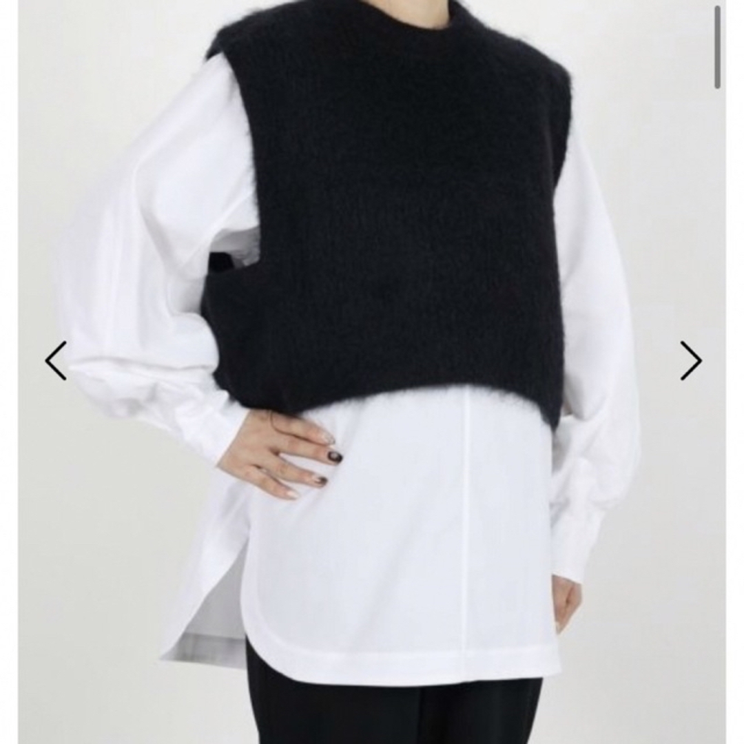 超爆安 - HYKE ハイク MOHAIR CROPPED TOP knit ニット モヘア