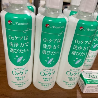 Menicon メニコン O2ケア ｺﾝﾀｸﾄ洗浄保存液　7本セット(日用品/生活雑貨)