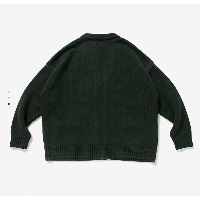 WTAPS 2022FW PALMER SWEATER BLACK XLサイズ