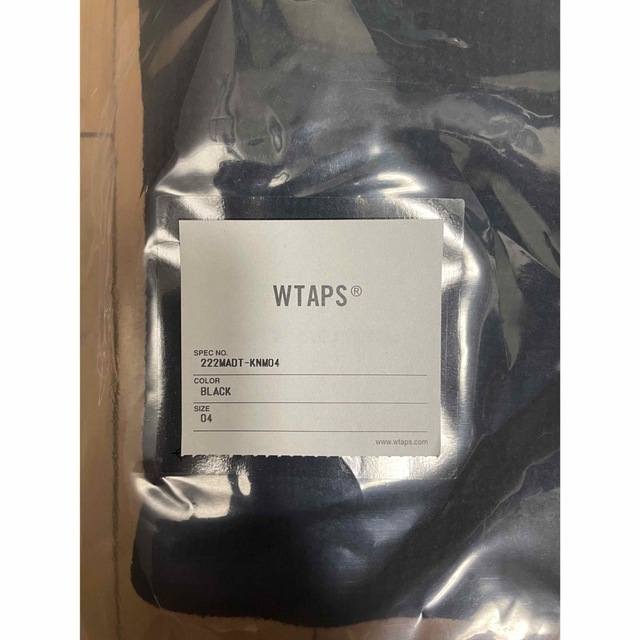 W)taps(ダブルタップス)のWTAPS 2022FW PALMER SWEATER BLACK XLサイズ メンズのトップス(カーディガン)の商品写真